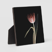 Original Blume Ray Style Leaf Art Plaque Fotoplatte (Vorderseite)