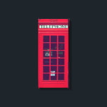 Original britischer Telefonkasten Leinwanddruck<br><div class="desc">Die rote Telefonbox in Großbritannien ist ein Retro-Symbol im Vereinigten Königreich.</div>
