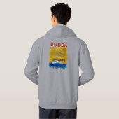 Original Bubba Hoodie Lt Gray (Schwarz voll)