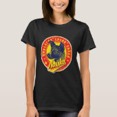 Original CCCP-Weltraumprogramm Laika T-Shirt (Vorderseite)