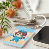 Original Chibi Krankenschwester 2.0 - Siegesgeist Schlüsselanhänger (Vorderseite rechts)