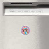 Original Chibi Krankenschwester 3.0 - Verärgert Magnet (In Situ (Geschirrspüler))