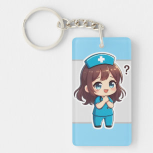 Original Chibi Krankenschwester - Der Moment der F Schlüsselanhänger