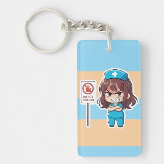 Original Chibi Nurse 2.0 - Fokus-Modus Schlüsselanhänger (Vorderseite)