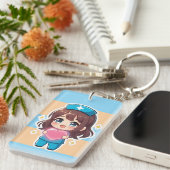 Original Chibi Nurse 2.0 - Heartfelt Care Schlüsselanhänger (Vorderseite rechts)