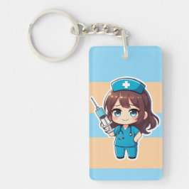 Original Chibi Nurse 2.0 - Präzise Pflege Schlüsselanhänger