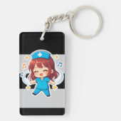 Original Chibi Nurse 2.0 - Pulse of Joy Schlüsselanhänger (Rückseite)