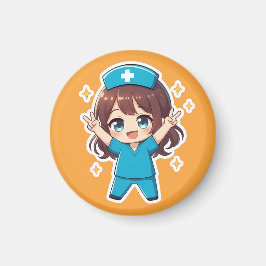 Original Chibi Nurse 2.0 - Siegesgeist Magnet