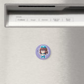 Original Chibi Nurse 2.0 - Vollständiger Burnout Magnet (In Situ (Geschirrspüler))