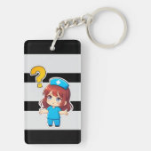 Original Chibi Nurse 3.0 - Irgendwas stimmt nicht Schlüsselanhänger (Rückseite)