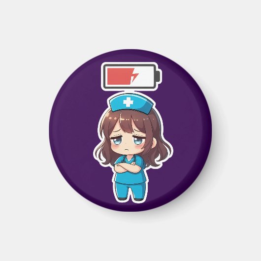 Original Chibi Nurse 3.0 - Machtlos Magnet (Vorne)