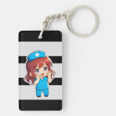 Original Chibi Nurse 3.0 - Ok Schlüsselanhänger (Rückseite)