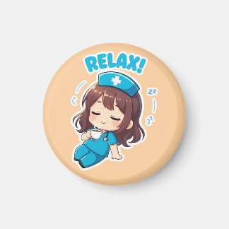 Original Chibi Nurse 3.0 - Relax Magnet