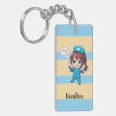 Original Chibi Nurse 3.0 - Vacation Time Schlüsselanhänger (Vorderseite links)