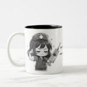 Original Chibi Nurse - Medical Power Zweifarbige Tasse (Links)