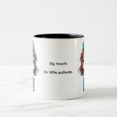 Original Chibi Nurse - Professional Calm Zweifarbige Tasse (Mittel)