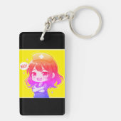 Original Chibi Nurse - Sassy Nursing Life Schlüsselanhänger (Rückseite)