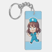 Original Chibi Nurse - The Hectic Shift Schlüsselanhänger (Vorderseite links)
