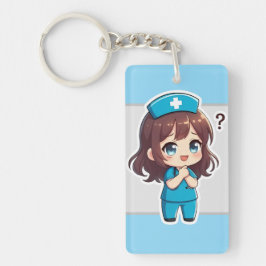 Original Chibi Nurse - The Questioning Moment Schlüsselanhänger