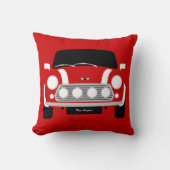 Original Classic Red Original Mini Car Kissen (Vorderseite)