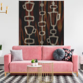 Original-Coffee-Art Leinwanddruck (Insitu (Wohnzimmer))