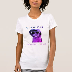 Original Cooles Katzenlogo - Traubenverlauf T-Shirt