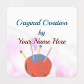 Original Creation von Etiketten (Design 2)