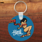Original Criminalz Banner Girl Schlüsselanhänger (Vorderseite)