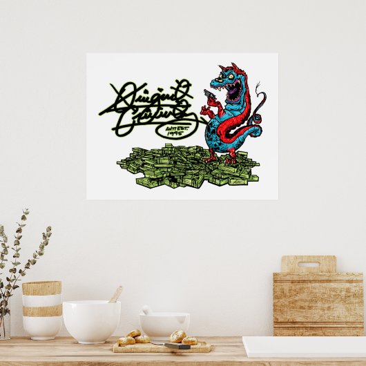 Original Criminalz Dragon 01 Poster (Küche)