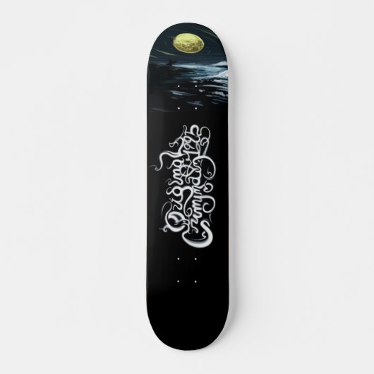 Original Criminalz: Mondschin Skateboard (Vorne)