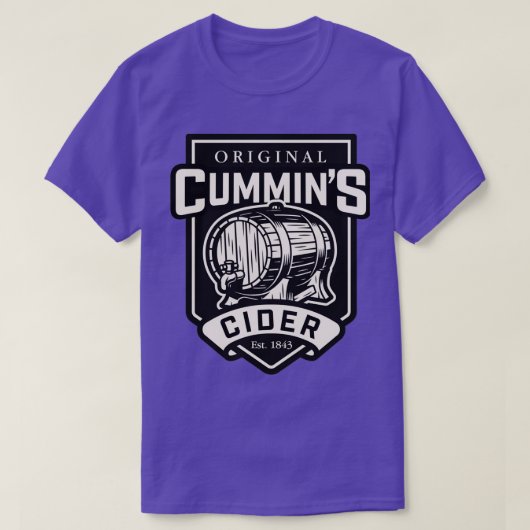 Original Cummins Cider T-Shirt (Design vorne)