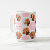 Original Custom 14 Haustier Hund Katze Foto Collag Kaffeetasse (Vorderseite Links)