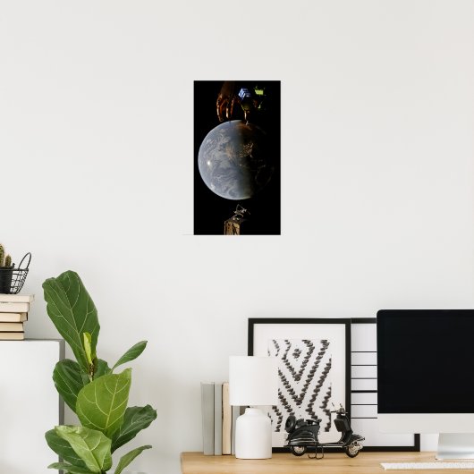original custom print #1 SPACE SCIFI Poster (Heimbüro)