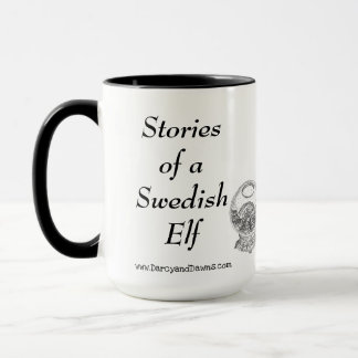 Original Darcy & Dawn mug STORIES OF A SWEDISH ELF Tasse