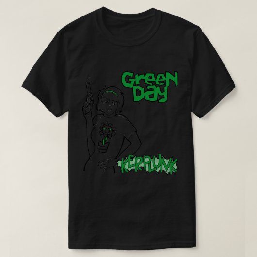 Original der Greenday Band T-Shirt (Design vorne)