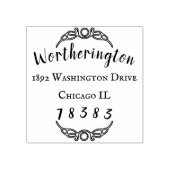 Original Design Briefmarke aus Holz Gummistempel (Prägung)