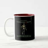 Original-Design der Black Death World Tour Zweifarbige Tasse (Links)