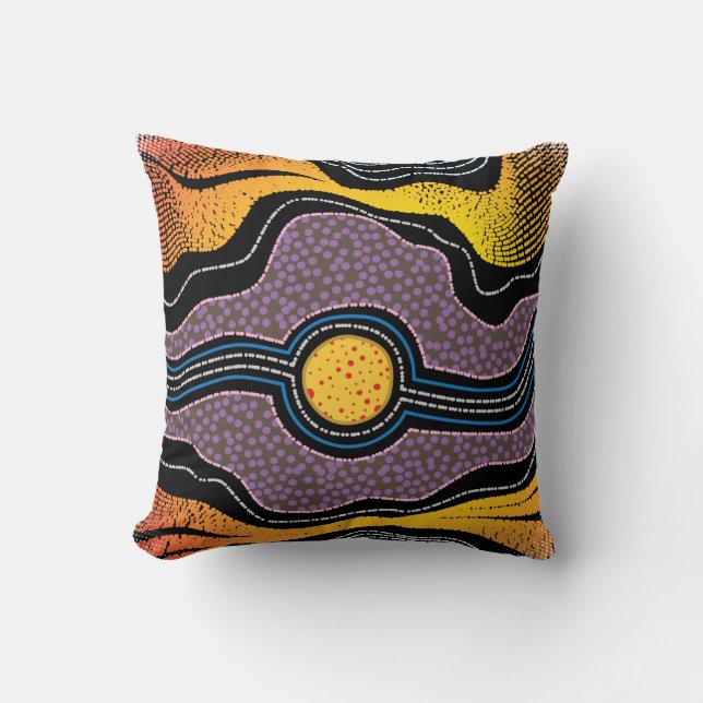 Original Design One Throw Kissen (Vorderseite)