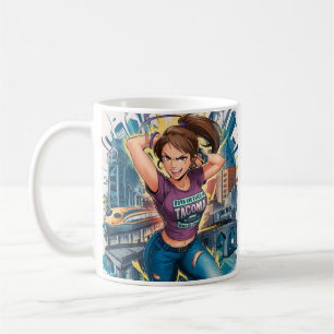 Original Design von Fred Tripp Anime girl " bo Kaffeetasse