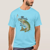 Original-Design von Musky Hunter T-Shirt (Vorderseite)