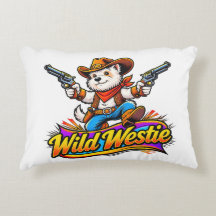 Original Design Westie Hund Cowboy