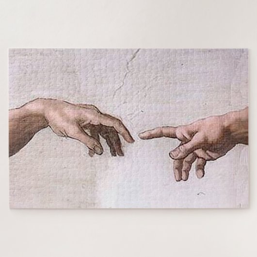Original Die Touch der Adam Hands Puzzle (Horizontal)