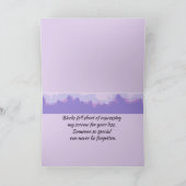 Original Digital Art on Sympathy Card Karte (Innenseite)