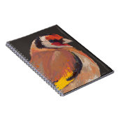 Original digitale Malerei einer Goldfräse Notizblock (Rechte Seite)