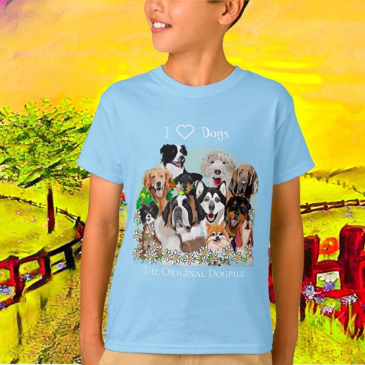 Original Dogbatterie Cute Pets, Personalize T-Shir T-Shirt