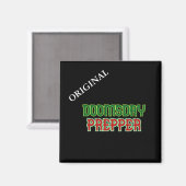 Original Doomsday Prepper Magnet (Vorderseite/Rückseite)