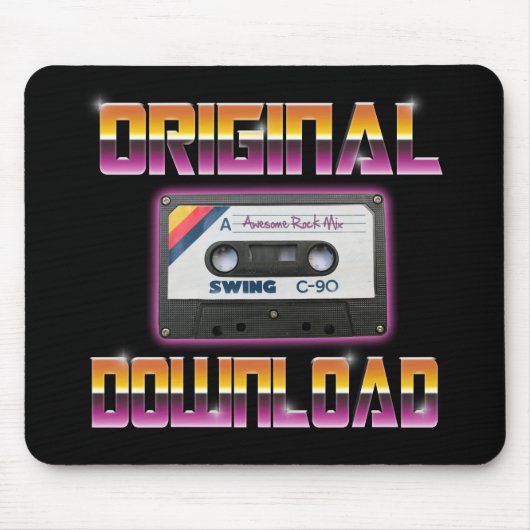 Original-Download-Kassette Mousepad (Vorne)