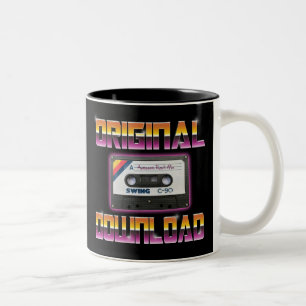 Original-Download-Kassette Zweifarbige Tasse