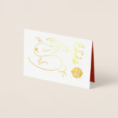 Original Dragon zeichnend Lunar 2024 Luxus FGC Folienkarte (Vorderseite)