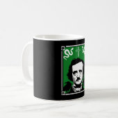 Original Edgar Allan Poe Kaffeetasse (Vorderseite Links)